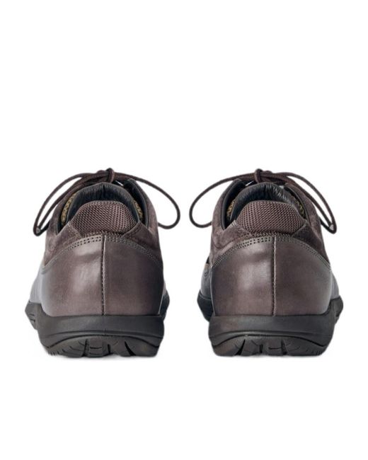 Diemme Brown Bardolino Lace-Up Low-Top Sneakers for men