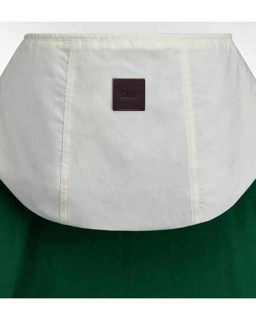 Dior Green Hooded Jacket for men