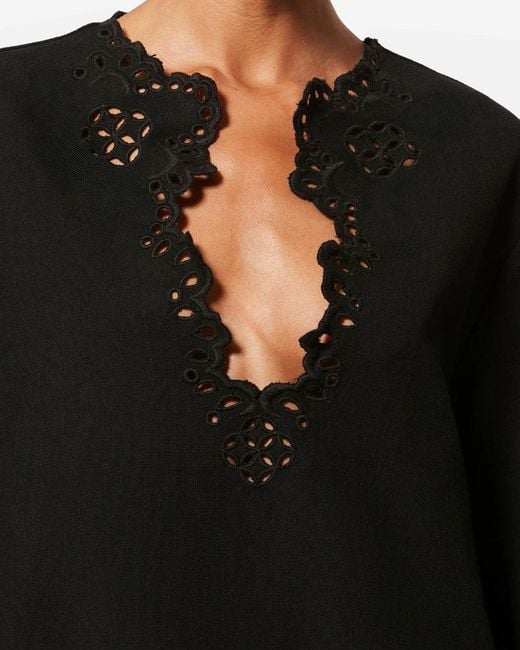 Isabel Marant Black Isabel Marant Étoile Shana Shirt