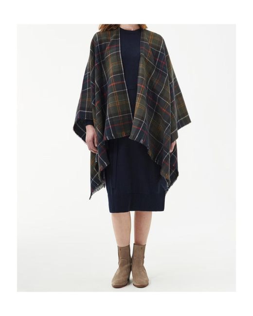 Barbour Black Montieth Scarf