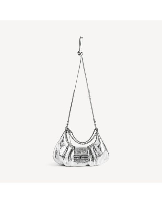 Balenciaga Pamela Metallic Shoulder Bag