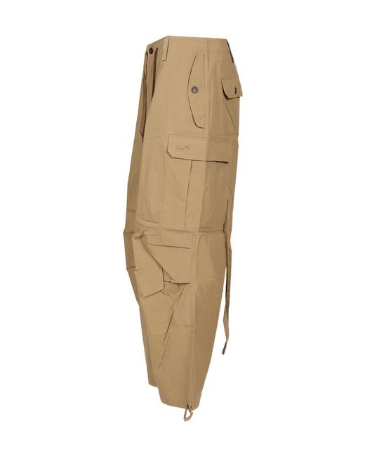 P.A.R.O.S.H. Natural Cargo Pants