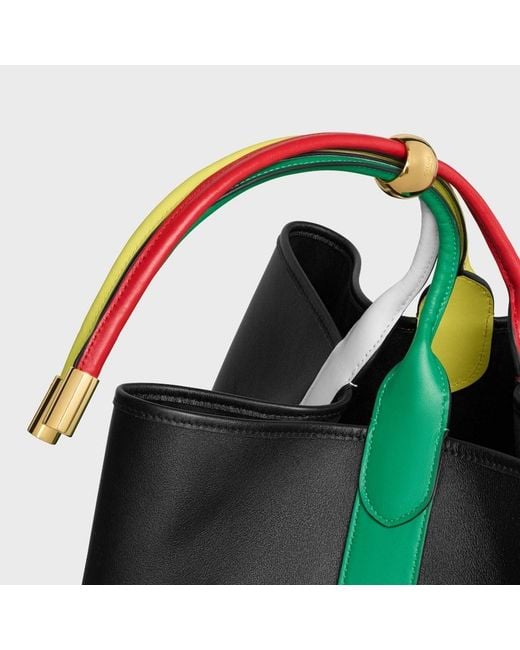 Céline Black Large Drop Bucket Bag