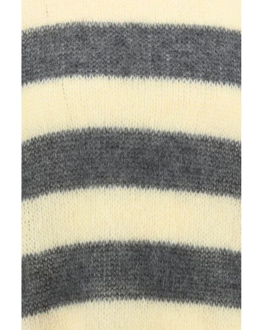 Marni Multicolor Striped Crewneck Knitted Jumper for men
