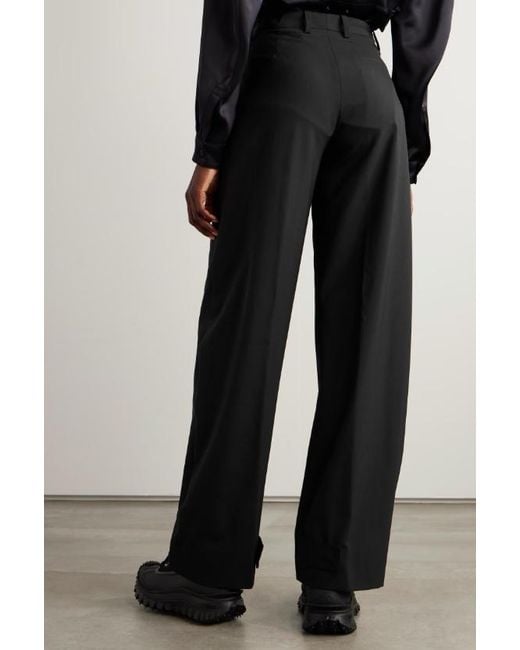 Moncler Black X Edward Enninful Pleat Tailored Trousers