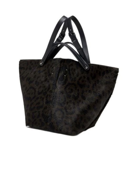 Maison Margiela Black Large Tote Bag