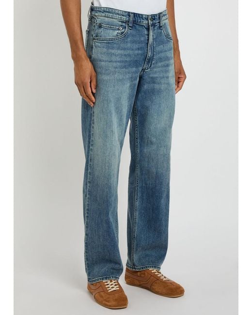 Rag & Bone Blue Fit 4 Straight-Leg Jeans for men