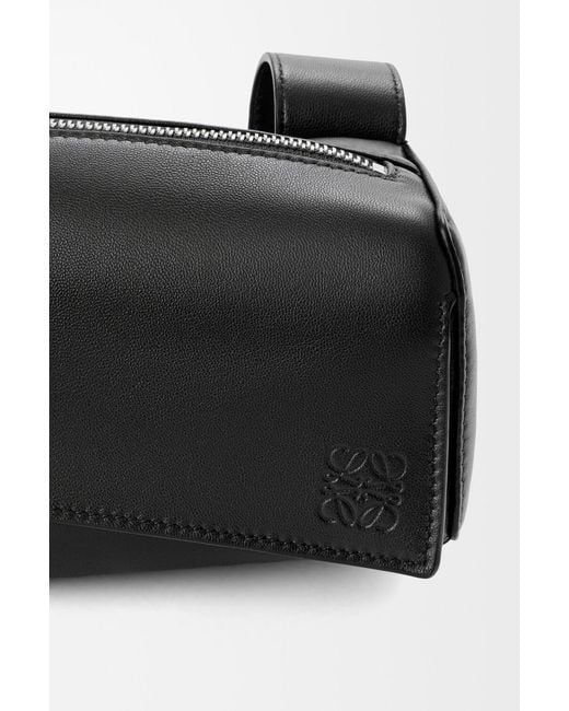 Loewe Black Puzzle Featherlight Crossbody Bag for men