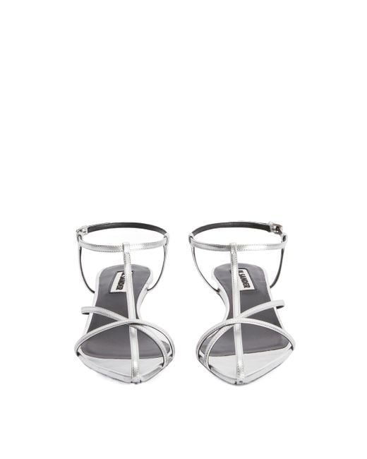 Jil Sander White High Sandals