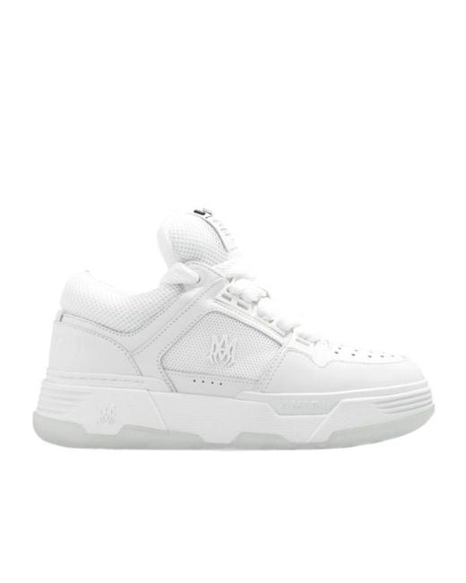 Amiri White Ma-1 Leather Sneakers