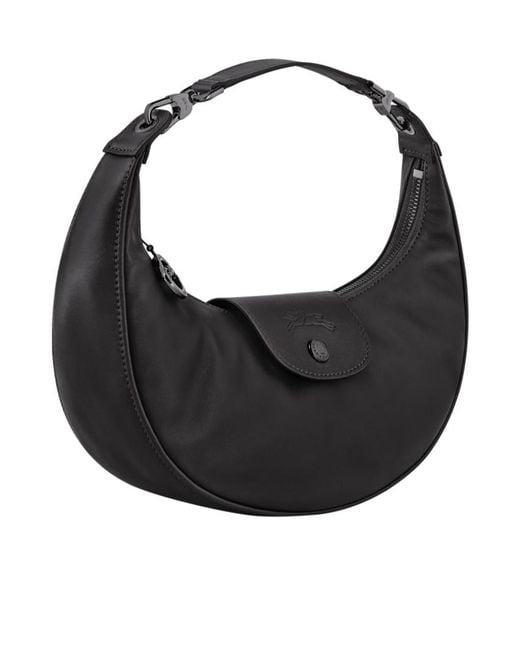 Longchamp Black Small Le Pliage Xtra Shoulder Bag