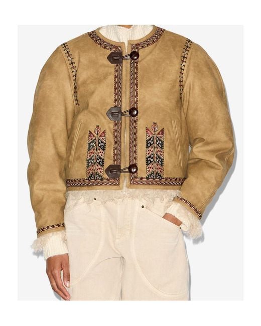 Isabel Marant Brown Isabel Marant Cely Jacket