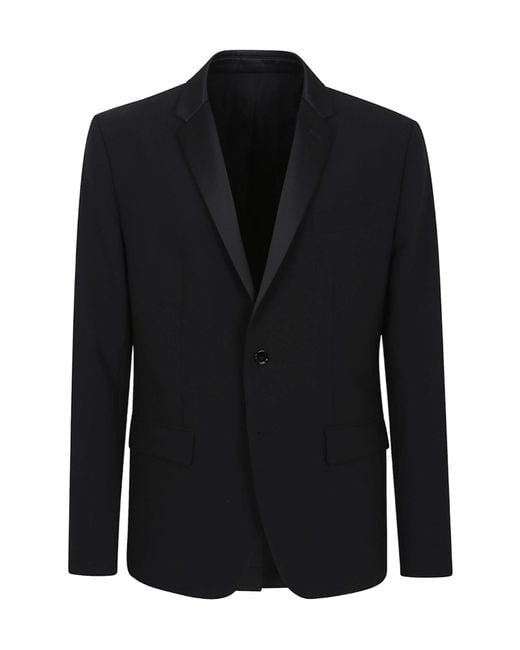 Dondup Black Regular Fit Blazer for men