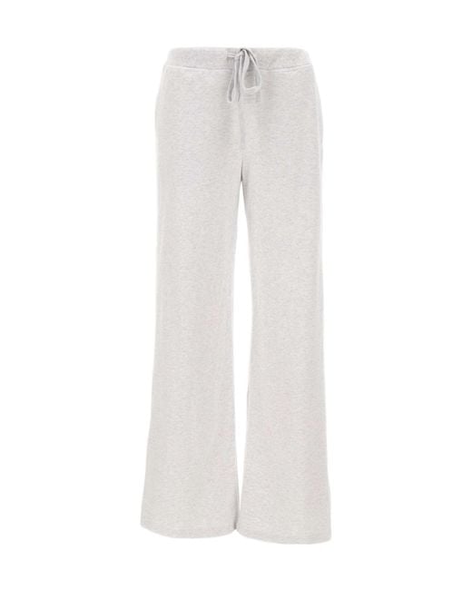 Entire studios White Drawstring Straight-Leg Pants