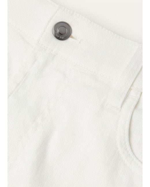 Loro Piana White Quarona Pants for men
