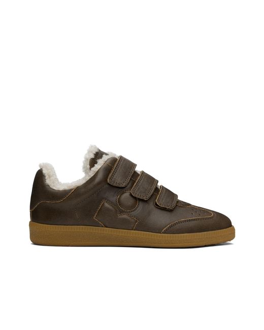 Isabel Marant Brown Round Toe Low Top Casual Shoes