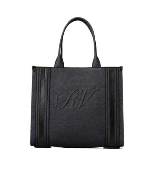 Roger Vivier Black Logo Handbag