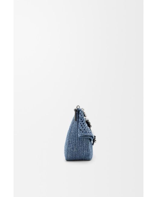 Loewe Blue Paulas Ibiza Ola Shoulder Bag