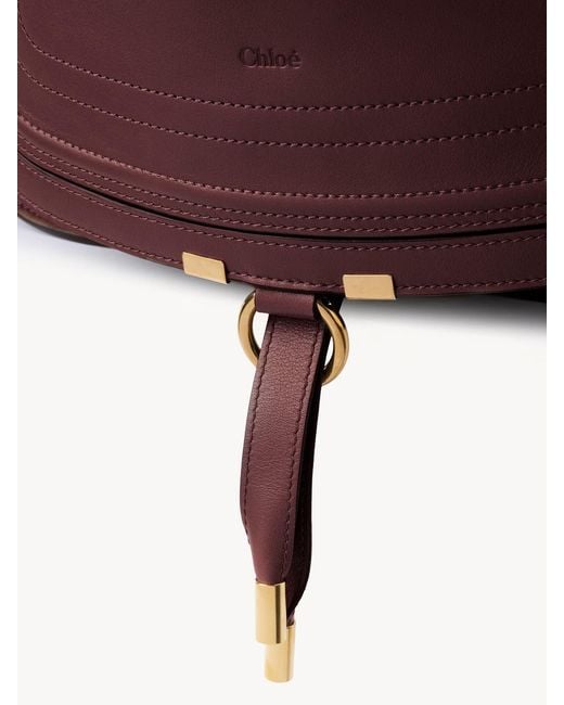 Chloé Red Chloé Marcie Medium Shoulder Bag