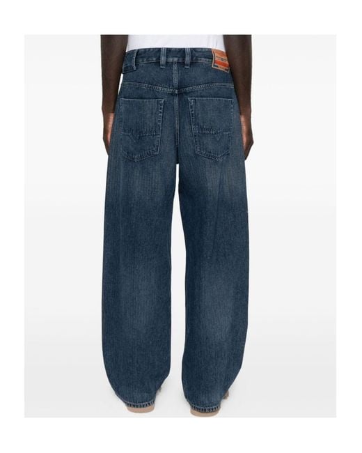 DIESEL Blue 1997 D-Enim Straight-Leg Jeans for men
