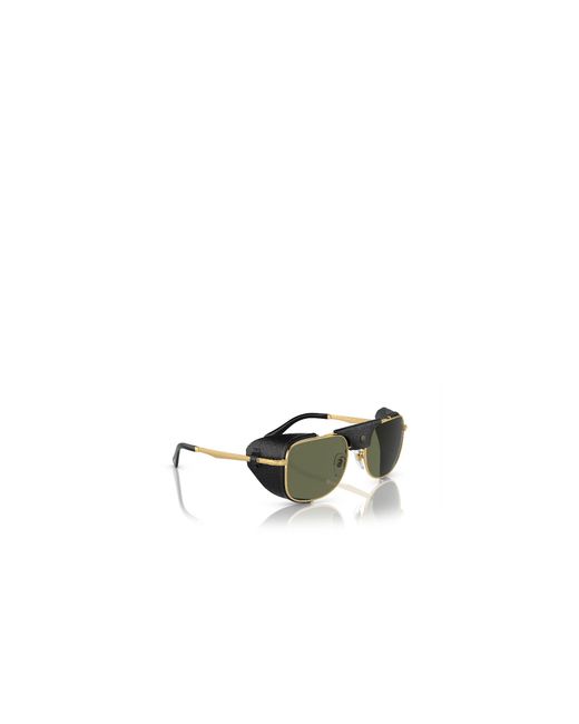 Persol Green Pilot-Frame Sunglasses for men