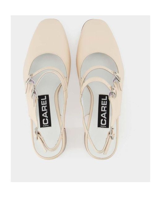 CAREL PARIS White High-Heeled Sandals