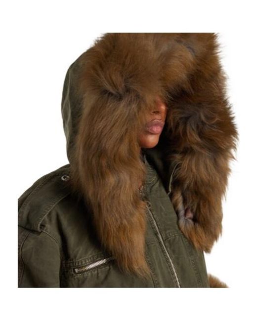 Blumarine Green Cotton Canvas Bomber Jacket