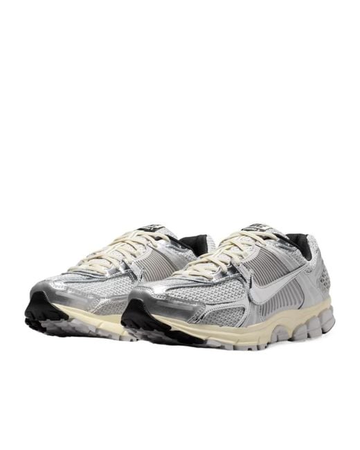 Nike White Zoom Vomero 5 Running Sneakers for men