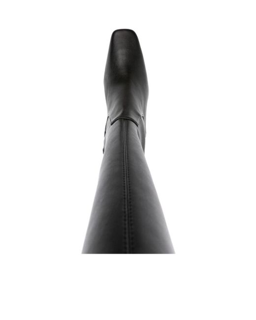 Coperni Black Square-Toed Boots