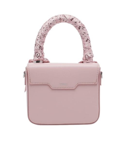 Amiri Pink Flap Shoulder Bag
