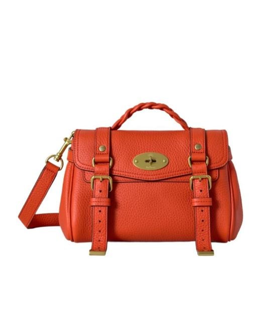 Mulberry Red Alexa Mini Shoulder Bag