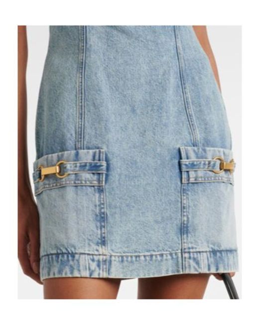 Stella McCartney Blue Denim Minidress