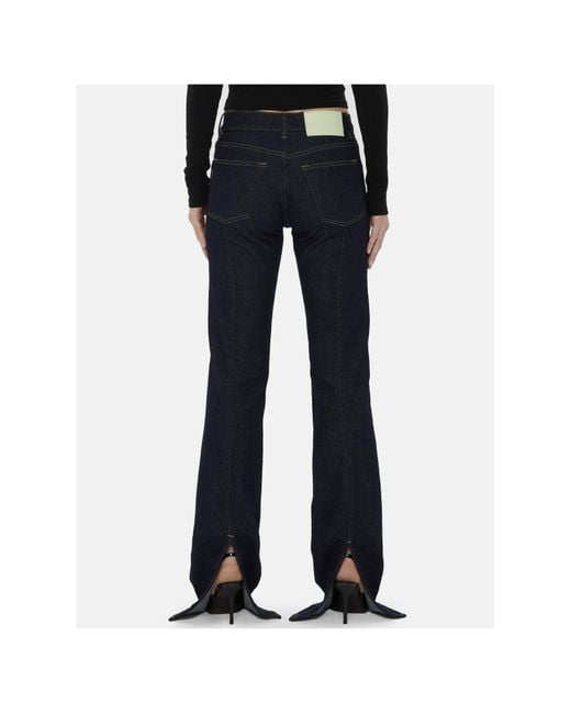 Haikure Black Belt-Loop Jeans