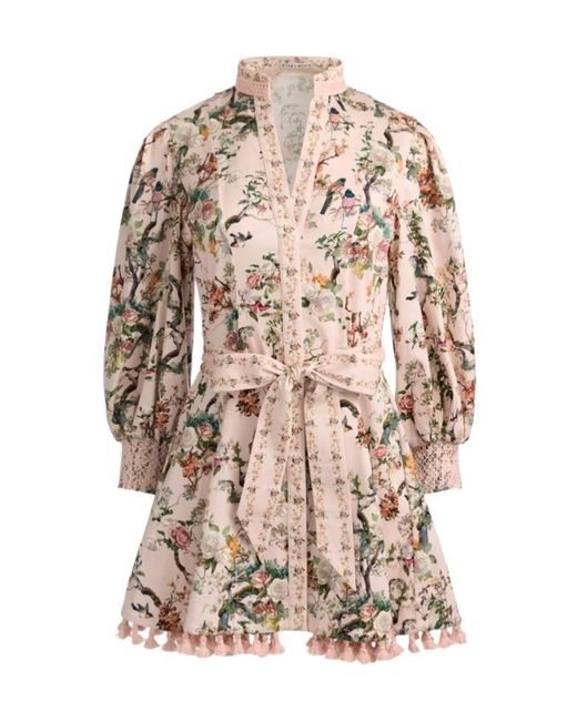 Alice + Olivia Multicolor Alice Olivia Lucy Mini Shirt Dress