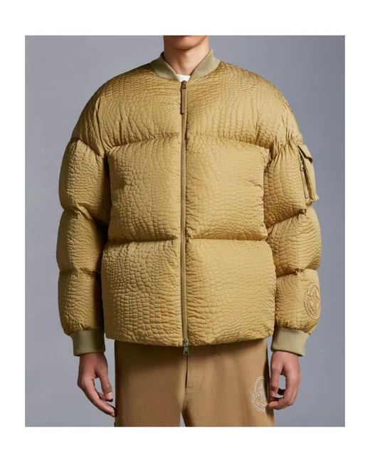Moncler Green Centaurus Down Bomber Jacket for men