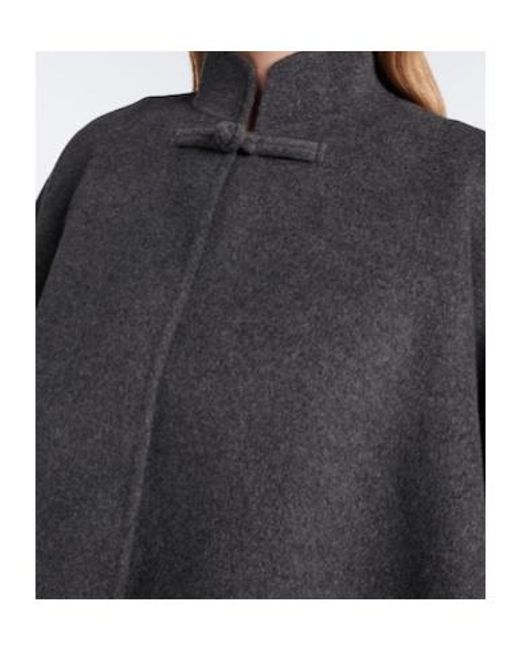 Rohe Gray Stand-Collar Cape