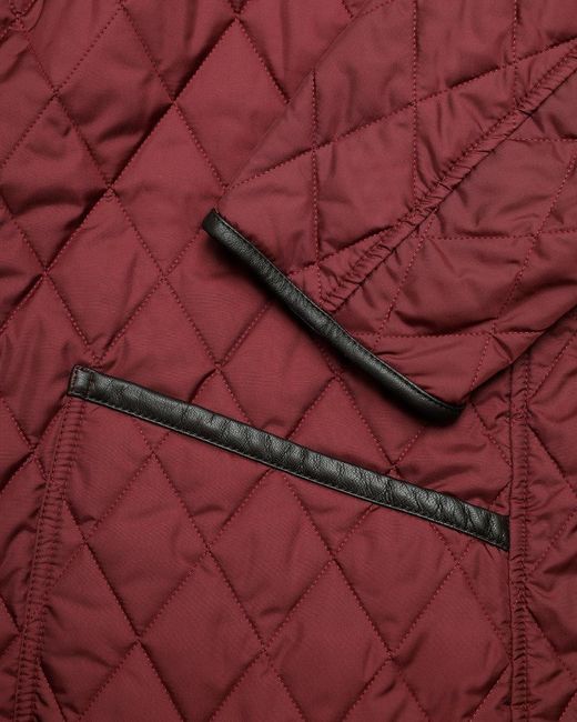 Ferragamo Red Quilted Jacket for men