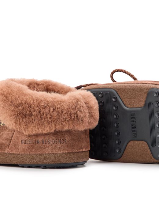 Moon Boot Brown Short Shaft Snow Boots