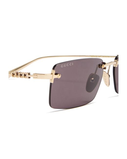 Gucci Multicolor Metal Sunglasses