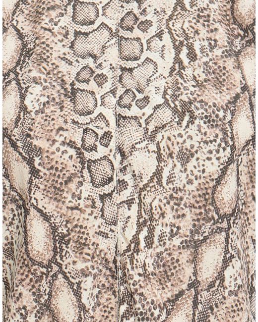 Isabel Marant Natural Printed Short Sleeve Shirt
