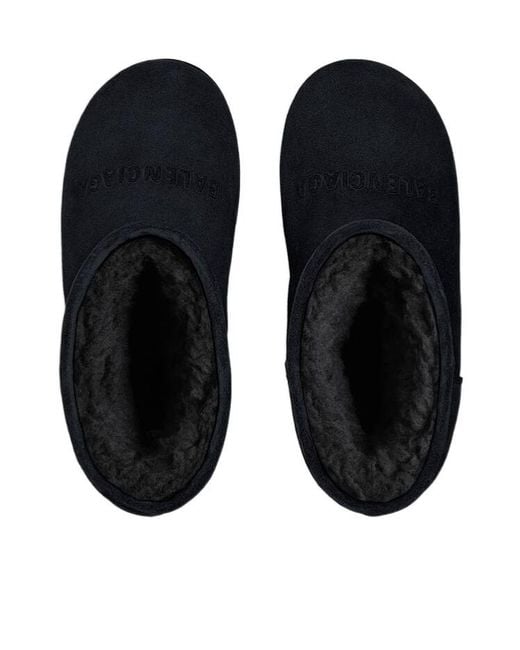 Balenciaga Blue Alaska Platform Boots
