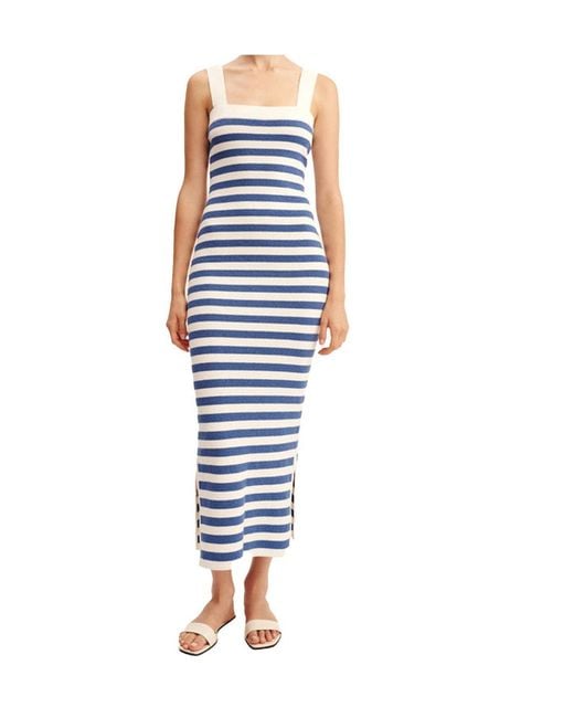 Posse Blue Striped Dress