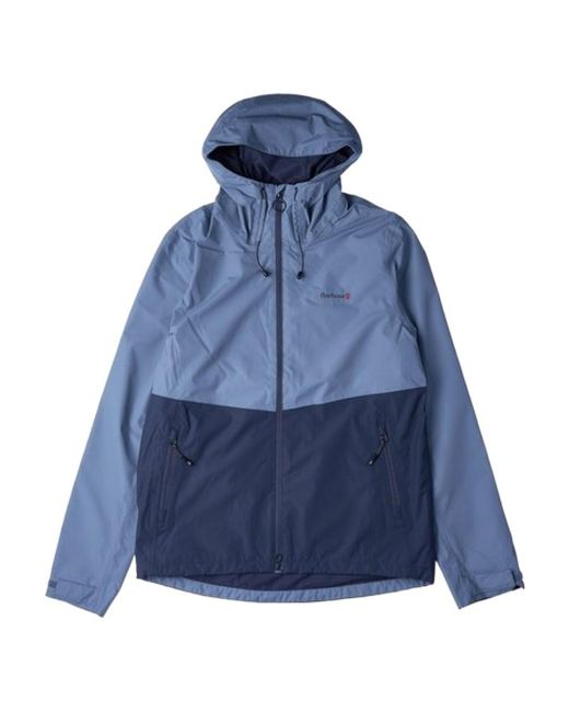 Barbour Blue Long-Sleeved Casual Jacket for men