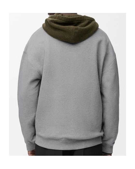 Loewe Gray Sweatshirt En Coton for men