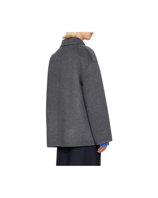 Rohe Gray Pankou Knot Short Coat