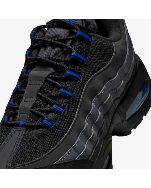 Nike Black Air Max 95 Big Bubble Sneakers for men
