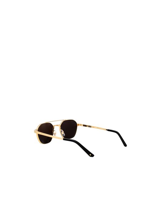 Cartier Black Square Frame Sunglasses for men