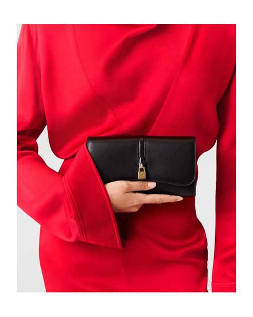 Stella McCartney Black Ryder Flap Crossbody Bag