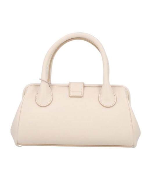 Vivienne Westwood Natural Chain Strap Shoulder Bag