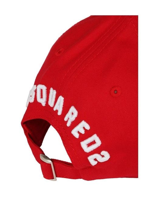 DSquared² Icon Logo Embroidered Baseball Cap for men